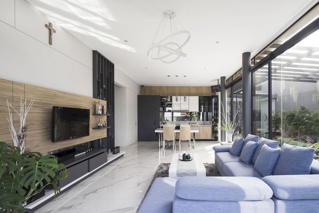 MH Residence with Modern Tropical Style in Indonesia by Studio Avana