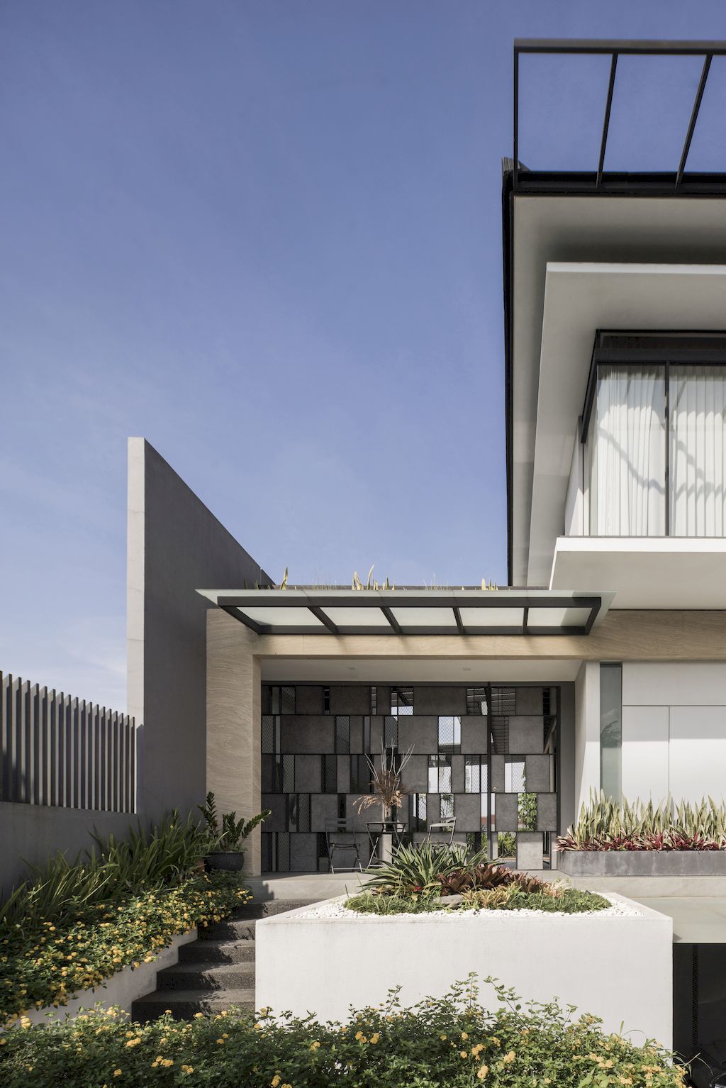MH Residence with Modern Tropical Style in Indonesia by Studio Avana