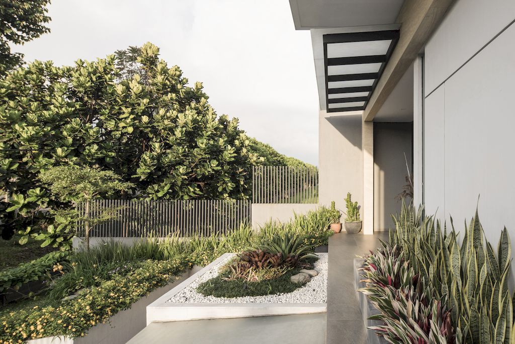 MH Residence with Modern Tropical Style in Indonesia by Studio Avana