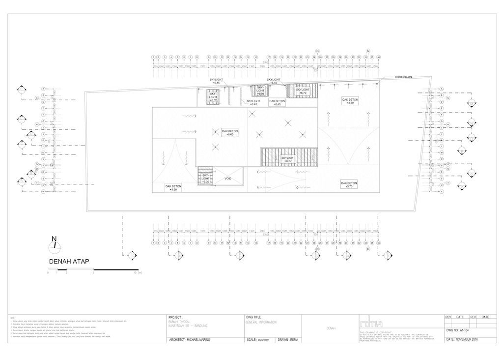 Melt House a Modern looking House with Feng Shui element by RDMA 34