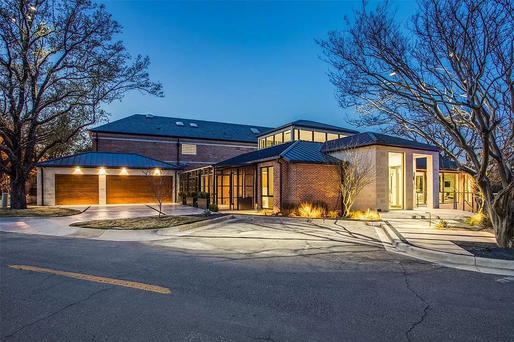 17214 Club Hill Drive, Dallas, Texas is a modern masterpiece perfectly situated with pristine views of both the Bent Tree & Preston Trail Golf courses along with its picturesque view of White Rock Creek.