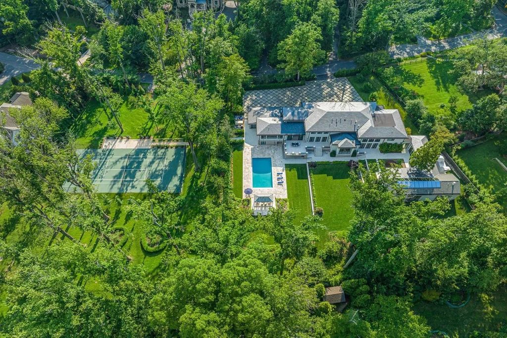 The House in Bethesda is one of those truly special homes where not a single detail has been overlooked, now available for sale. This home located at 8801 Fernwood Rd, Bethesda, Maryland