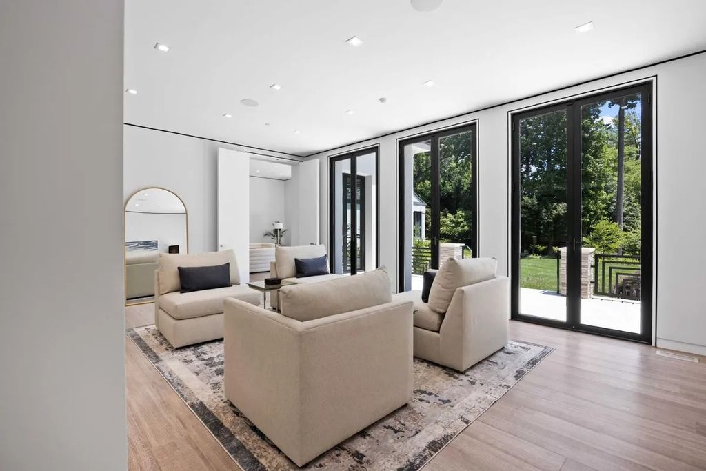 The House in Bethesda is one of those truly special homes where not a single detail has been overlooked, now available for sale. This home located at 8801 Fernwood Rd, Bethesda, Maryland