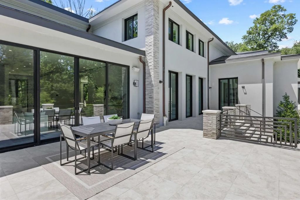 The House in Bethesda is one of those truly special homes where not a single detail has been overlooked, now available for sale. This home located at 8801 Fernwood Rd, Bethesda, Maryland