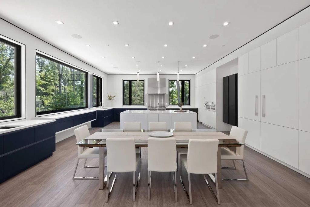 The House in Bethesda is one of those truly special homes where not a single detail has been overlooked, now available for sale. This home located at 8801 Fernwood Rd, Bethesda, Maryland