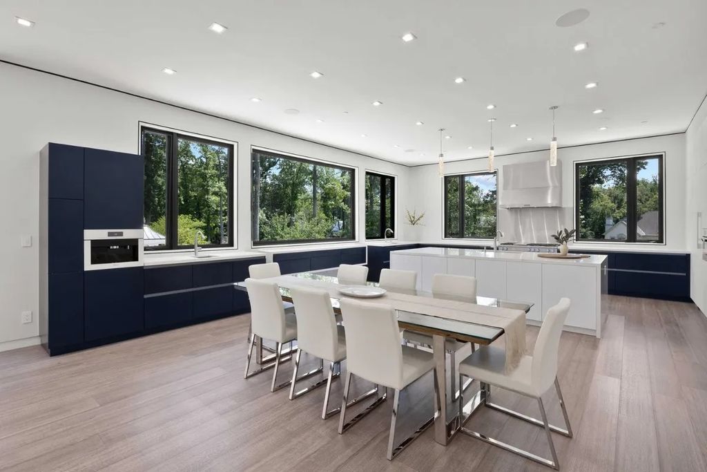 The House in Bethesda is one of those truly special homes where not a single detail has been overlooked, now available for sale. This home located at 8801 Fernwood Rd, Bethesda, Maryland