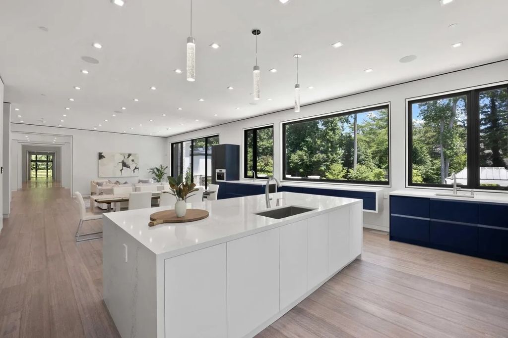 The House in Bethesda is one of those truly special homes where not a single detail has been overlooked, now available for sale. This home located at 8801 Fernwood Rd, Bethesda, Maryland