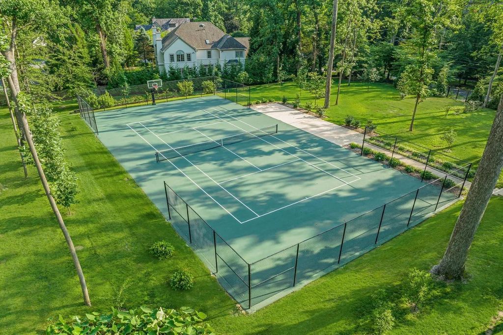 The House in Bethesda is one of those truly special homes where not a single detail has been overlooked, now available for sale. This home located at 8801 Fernwood Rd, Bethesda, Maryland