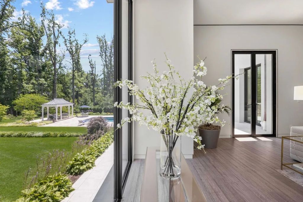 The House in Bethesda is one of those truly special homes where not a single detail has been overlooked, now available for sale. This home located at 8801 Fernwood Rd, Bethesda, Maryland