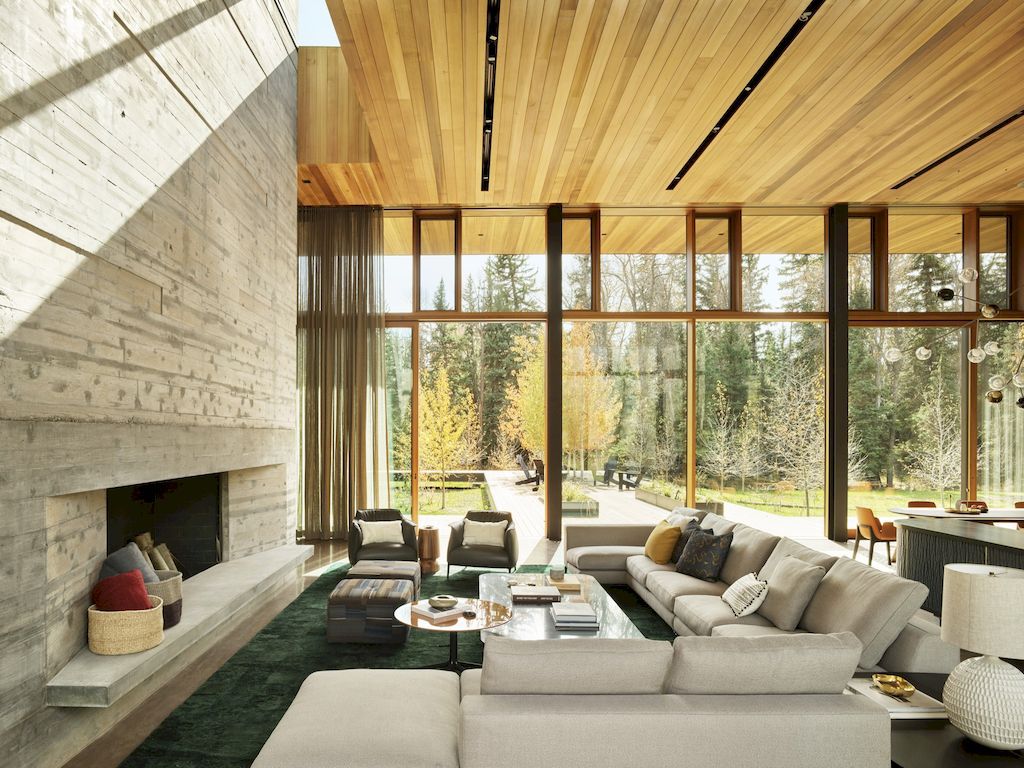 Riverbend Residence with Contemporary Architecture by CLB Architects