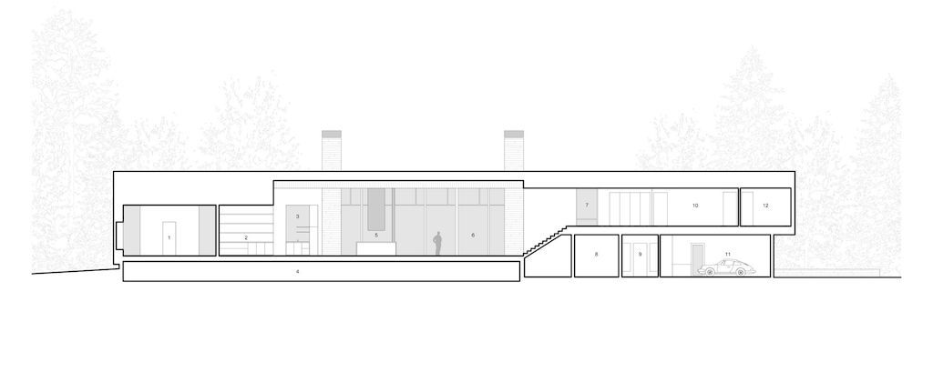 Riverbend Residence with Contemporary Architecture by CLB Architects 35