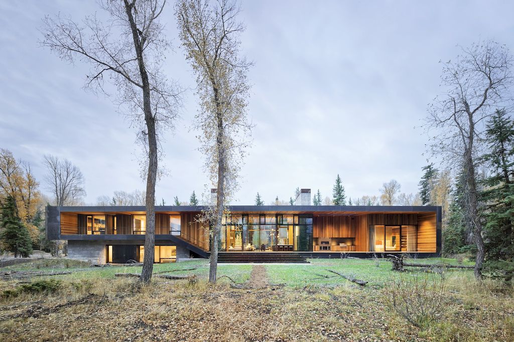 Riverbend Residence with Contemporary Architecture by CLB Architects 4