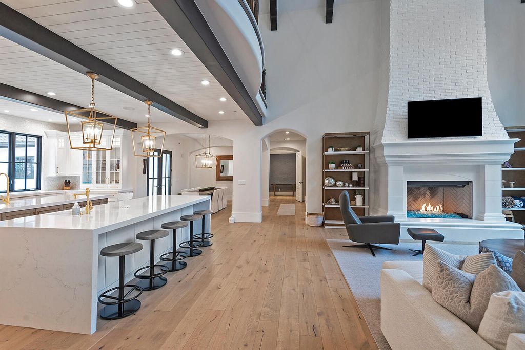The Estate in Sandy is a luxurious home that has undergone a throughout extensive remodel now available for sale. This home located at 3271 E Deer Hollow Dr S, Sandy, Utah; offering 05 bedrooms and 11 bathrooms with 12,931 square feet of living spaces.