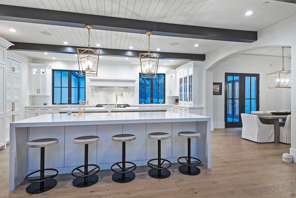The Estate in Sandy is a luxurious home that has undergone a throughout extensive remodel now available for sale. This home located at 3271 E Deer Hollow Dr S, Sandy, Utah; offering 05 bedrooms and 11 bathrooms with 12,931 square feet of living spaces.