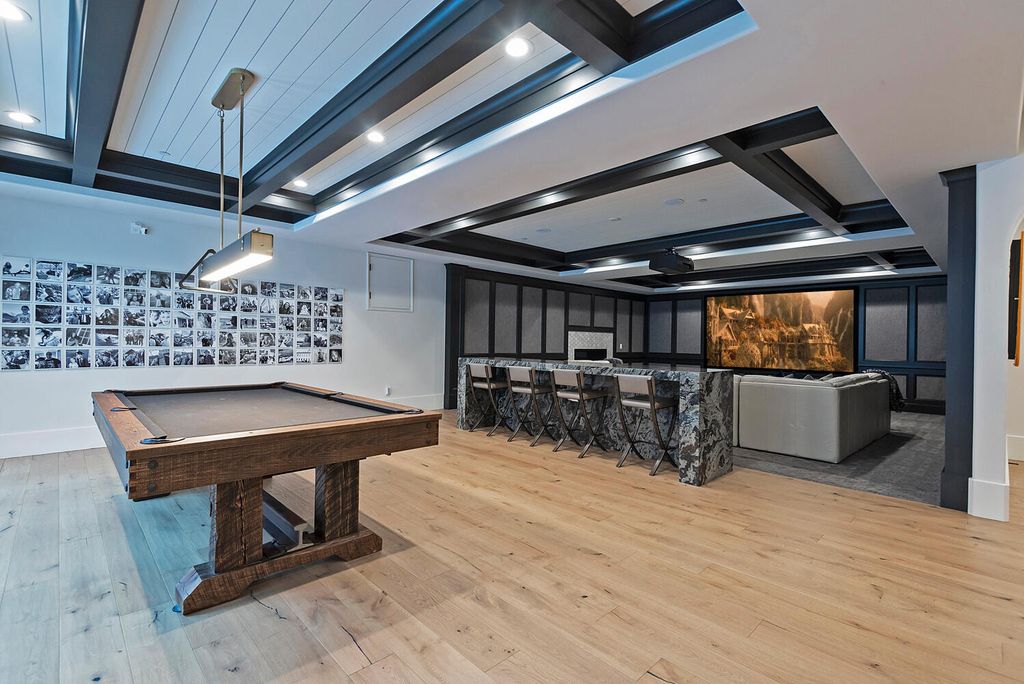 The Estate in Sandy is a luxurious home that has undergone a throughout extensive remodel now available for sale. This home located at 3271 E Deer Hollow Dr S, Sandy, Utah; offering 05 bedrooms and 11 bathrooms with 12,931 square feet of living spaces.