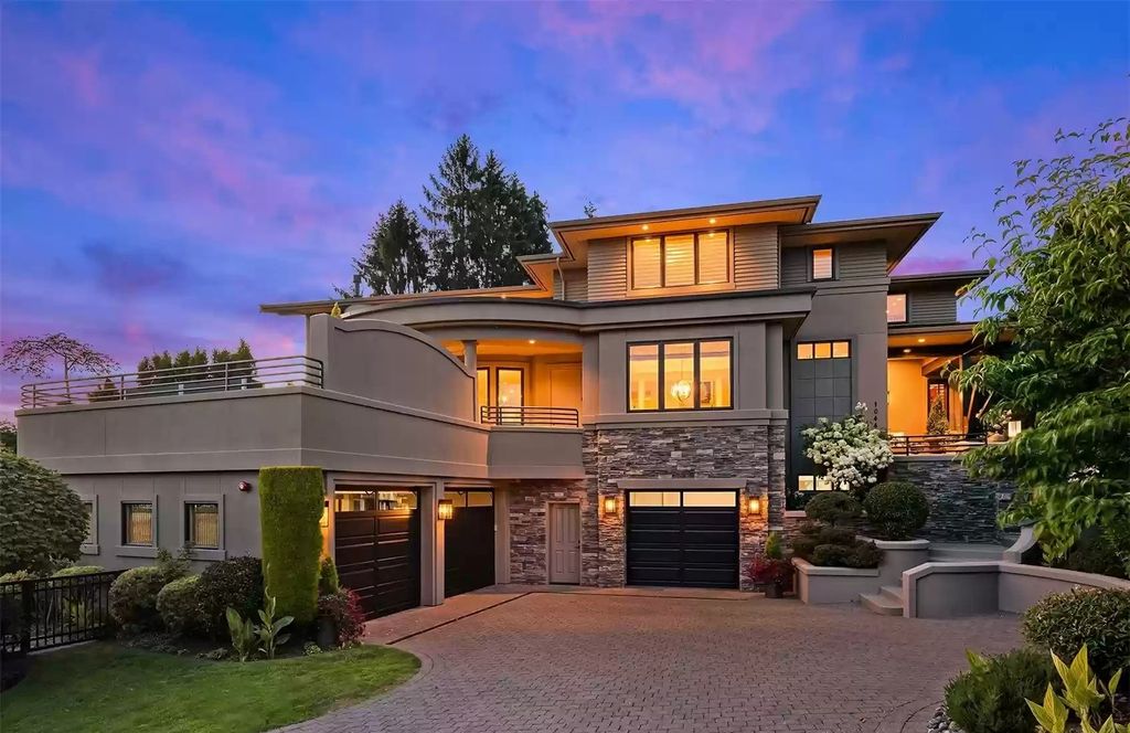 The Estate in Bellevue is a luxurious home built to entertain with a movie theatre, great room, wine cellar, recreation room, and a full bar now available for sale. This home located at 1044 89th Avenue NE, Bellevue, Washington; offering 05 bedrooms and 07 bathrooms with 6,054 square feet of living spaces.