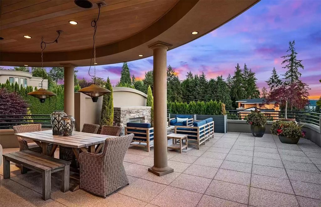 The Estate in Bellevue is a luxurious home built to entertain with a movie theatre, great room, wine cellar, recreation room, and a full bar now available for sale. This home located at 1044 89th Avenue NE, Bellevue, Washington; offering 05 bedrooms and 07 bathrooms with 6,054 square feet of living spaces.