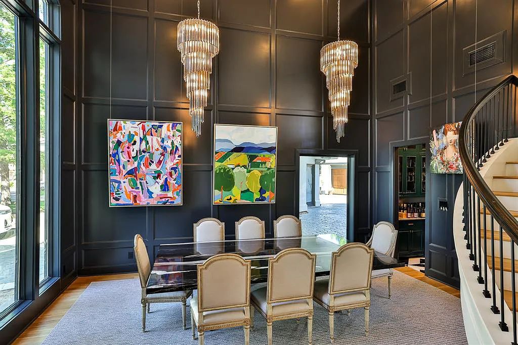 5801 Cypress Point Dr, Fort Worth, Texas is stunning remodeled estate in guarded and gated Mira Vista community on a cul-de-sac lot overlooking the 7th tee box, green and lake.