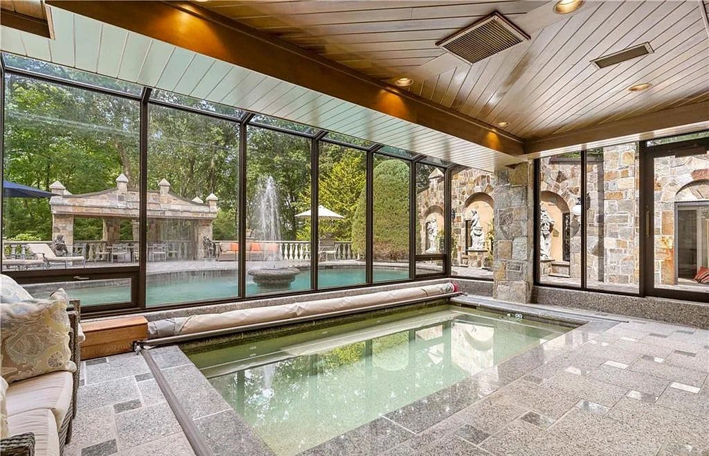 The Estate in Westport is a luxurious home featuring amazing indoor/outdoor flow, hidden rooms and unique character now available for sale. This home located at 47 Charcoal Hill Rd, Westport, Connecticut; offering 06 bedrooms and 08 bathrooms with 11,000 square feet of living spaces.