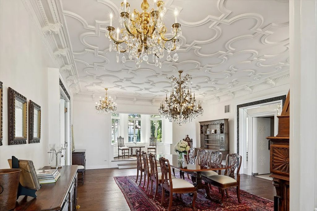 The Villa in Winnetka features incredible manicured resort level grounds accented with a full 2 story cabana house, now available for sale. This home located at 445 Sheridan Rd, Winnetka, Illinois