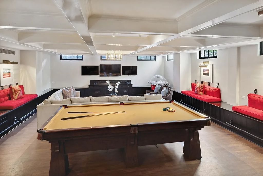 The Villa in Winnetka features incredible manicured resort level grounds accented with a full 2 story cabana house, now available for sale. This home located at 445 Sheridan Rd, Winnetka, Illinois