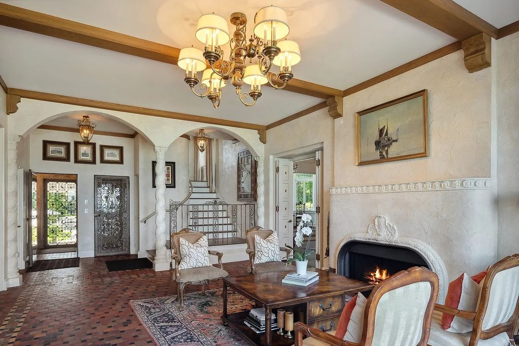 The Villa in Winnetka features incredible manicured resort level grounds accented with a full 2 story cabana house, now available for sale. This home located at 445 Sheridan Rd, Winnetka, Illinois