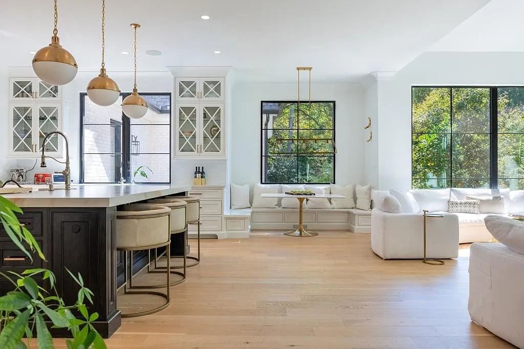 The Property in Atlanta boasts both a main & upper-level luxurious, primary suite, an elevator, hard to find 5 car, now available for sale. This home located at 4220 Harris Trl NW, Atlanta, Georgia