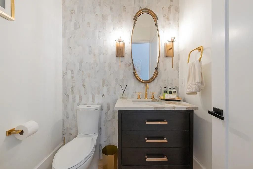 The Property in Atlanta boasts both a main & upper-level luxurious, primary suite, an elevator, hard to find 5 car, now available for sale. This home located at 4220 Harris Trl NW, Atlanta, Georgia