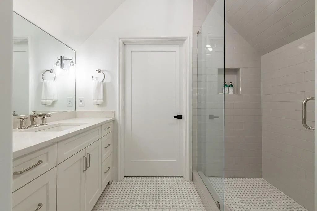 The Property in Atlanta boasts both a main & upper-level luxurious, primary suite, an elevator, hard to find 5 car, now available for sale. This home located at 4220 Harris Trl NW, Atlanta, Georgia