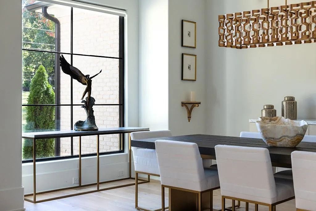 The Property in Atlanta boasts both a main & upper-level luxurious, primary suite, an elevator, hard to find 5 car, now available for sale. This home located at 4220 Harris Trl NW, Atlanta, Georgia
