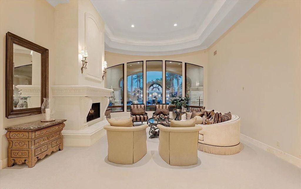 The Estate in Peoria, an absolutely beautiful home on 2.5 acres encompassing a world class resort style pool, water features, hot tub and cabana including fireplace is now available for sale. This home located at 7979 W Expedition Way, Peoria, Arizona