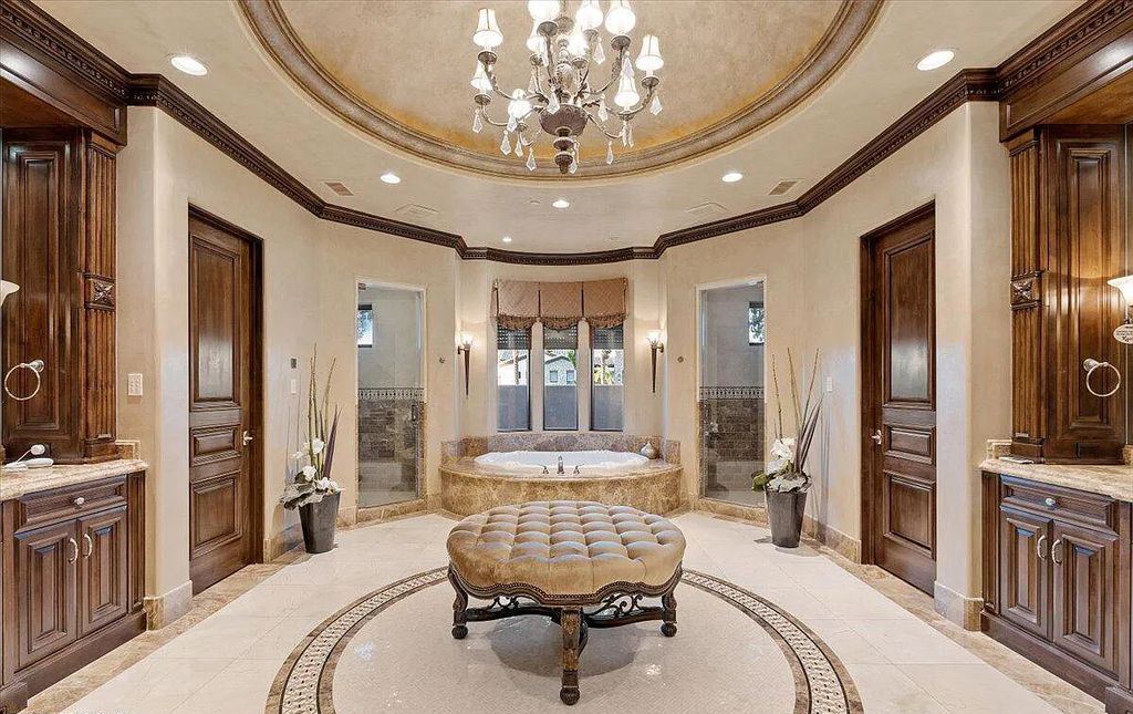 The Estate in Peoria, an absolutely beautiful home on 2.5 acres encompassing a world class resort style pool, water features, hot tub and cabana including fireplace is now available for sale. This home located at 7979 W Expedition Way, Peoria, Arizona