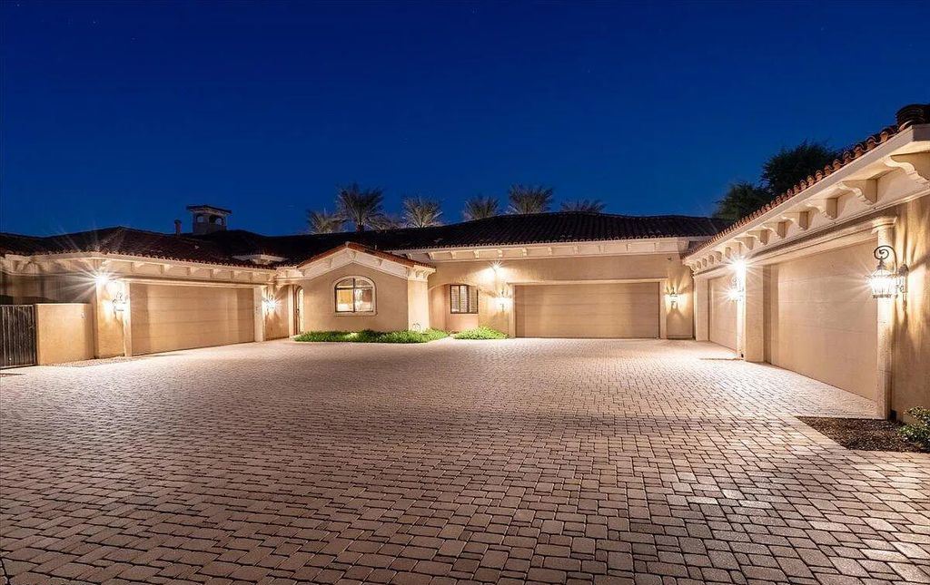 The Estate in Peoria, an absolutely beautiful home on 2.5 acres encompassing a world class resort style pool, water features, hot tub and cabana including fireplace is now available for sale. This home located at 7979 W Expedition Way, Peoria, Arizona