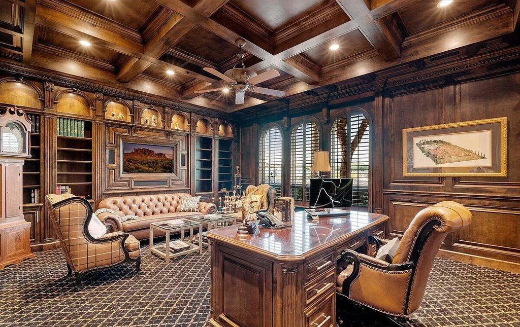 The Estate in Peoria, an absolutely beautiful home on 2.5 acres encompassing a world class resort style pool, water features, hot tub and cabana including fireplace is now available for sale. This home located at 7979 W Expedition Way, Peoria, Arizona