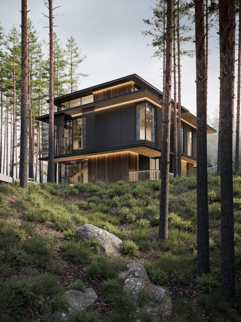 Three Elements House A Compact Middle rise Villa by Kerimov Architects 14