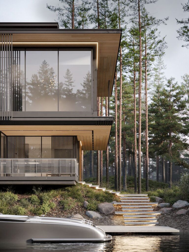 Three Elements House A Compact Middle rise Villa by Kerimov Architects 16
