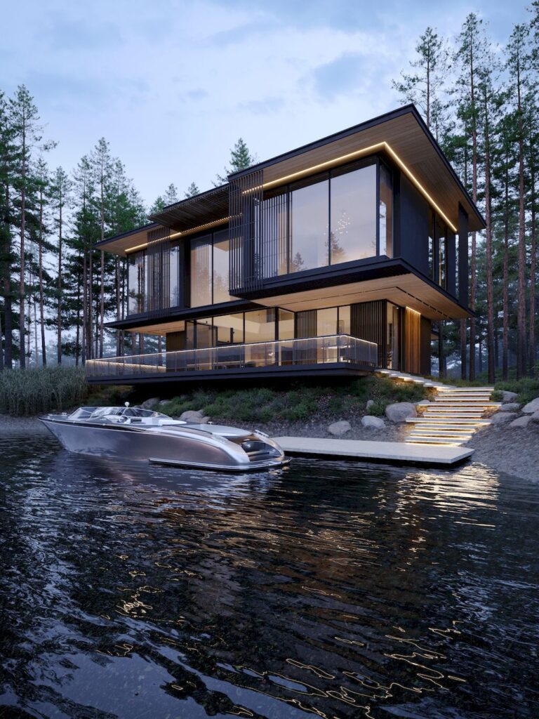 Three Elements House A Compact Middle rise Villa by Kerimov Architects 20