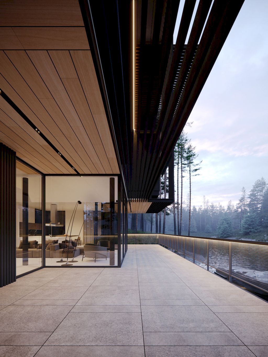 Three Elements House, A Compact Middle-rise Villa by Kerimov Architects