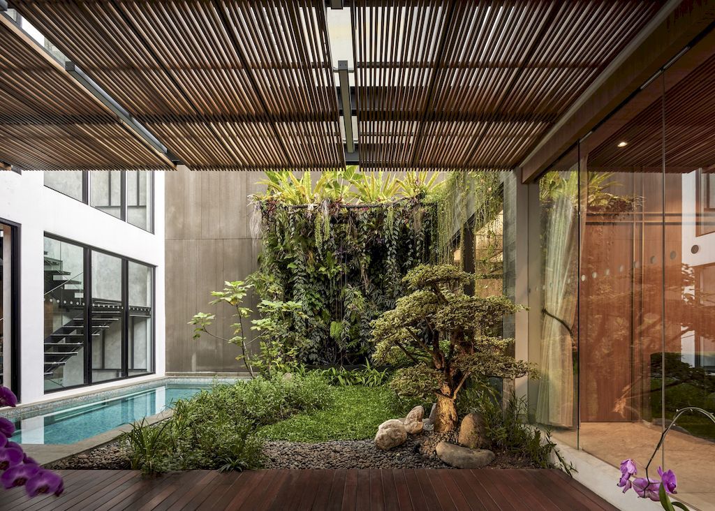 Verdure House, a Harmony of Multi-style in Indonesia by Studio Avana