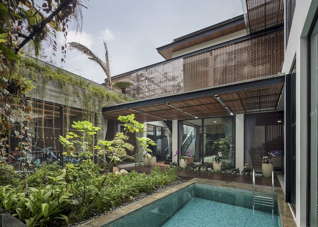 Verdure House, a Harmony of Multi-style in Indonesia by Studio Avana