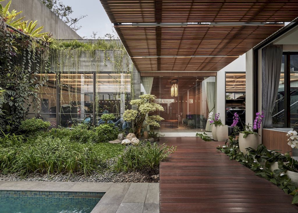 Verdure House, a Harmony of Multi-style in Indonesia by Studio Avana