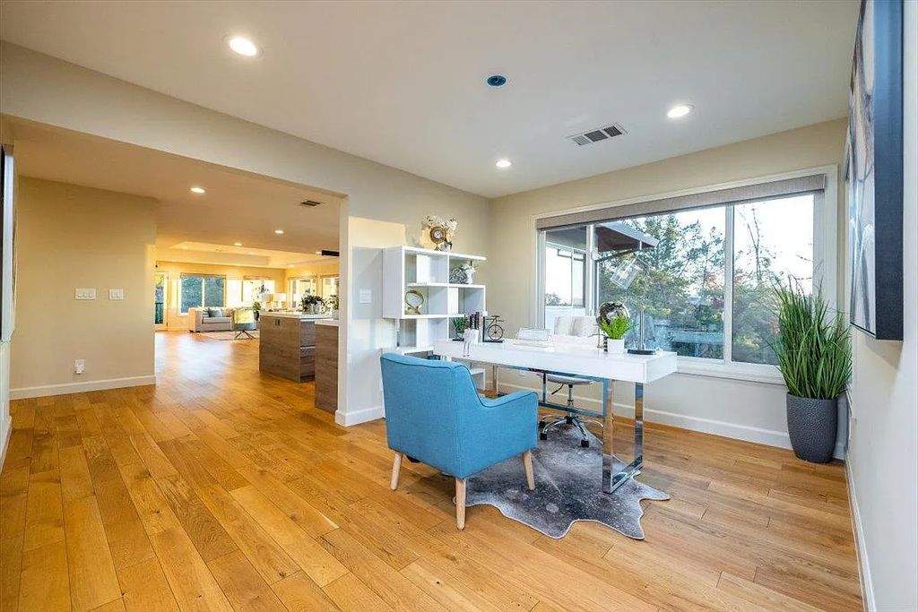 20901 Michaels Drive, Saratoga, California is a modern East facing home with divine sunrise views, city light night views sitting on a peaceful, quiet, location full of nature and still close to town; restaurants, parks, library, schools & more. 