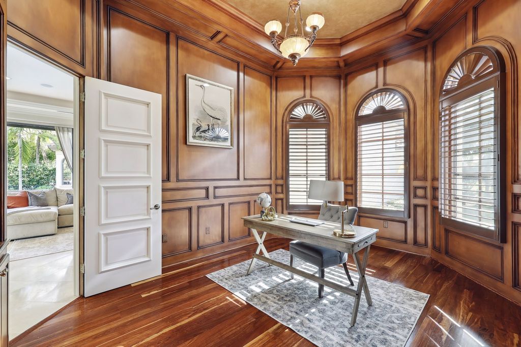 2539 Escada Court, Naples, Florida is a custom-built estate just minutes to world class beaches, shopping and fine dining with picturesque pool and lake views from just about every room.