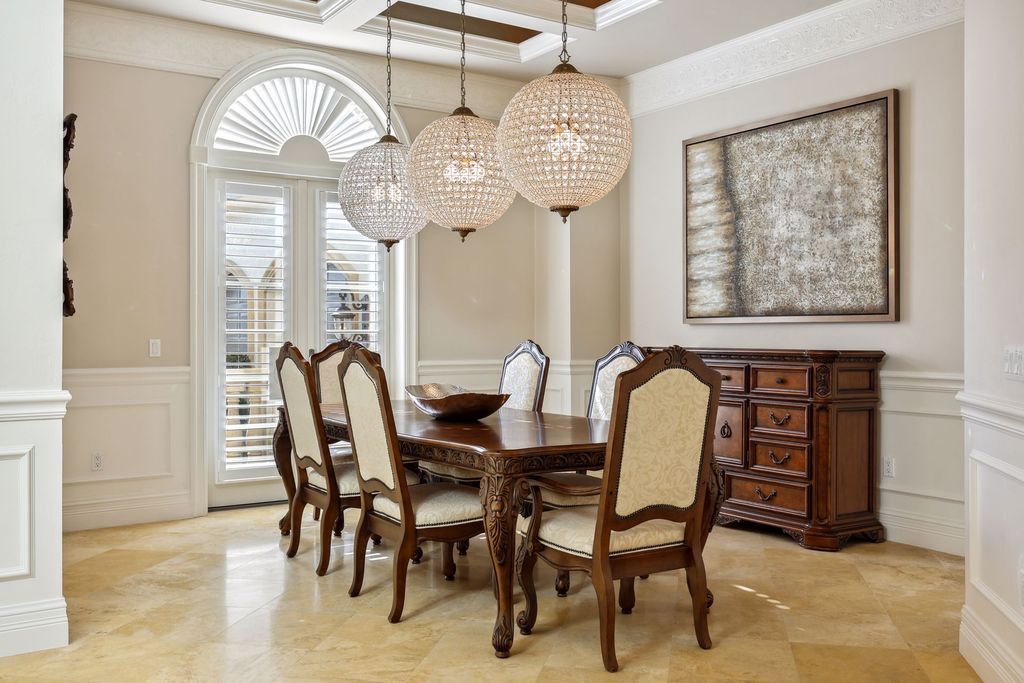2539 Escada Court, Naples, Florida is a custom-built estate just minutes to world class beaches, shopping and fine dining with picturesque pool and lake views from just about every room.