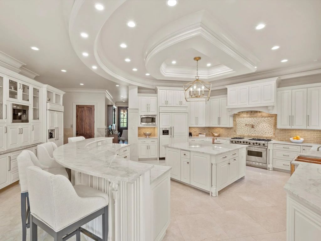 The Home in Charlotte is an impressive Mediterranean estate with breathtaking architectural details, now available for sale. This home located at 16460 Marvin Rd, Charlotte, North Carolina