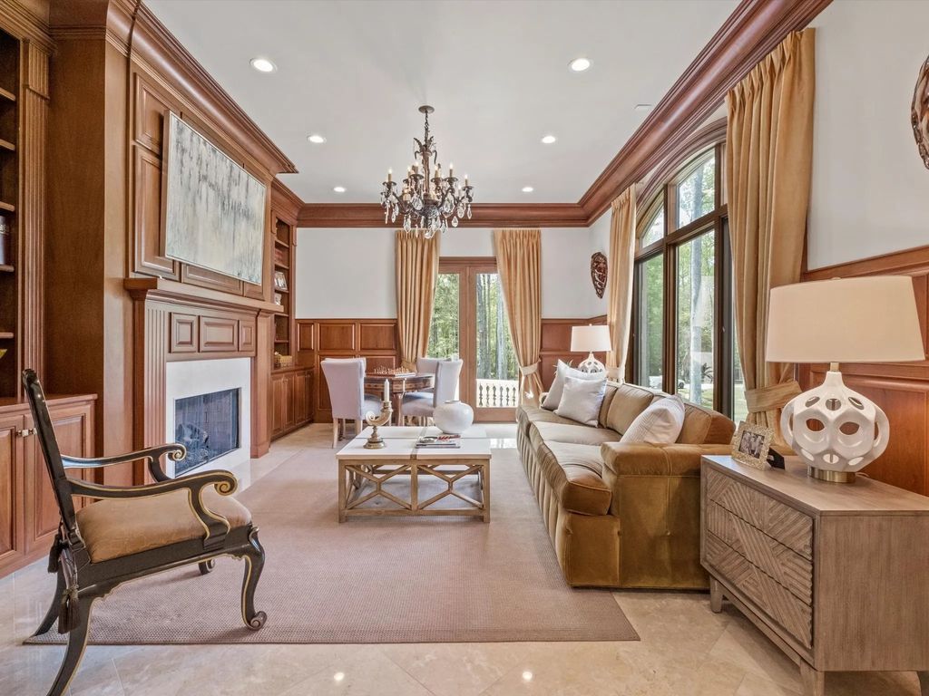 The Home in Charlotte is an impressive Mediterranean estate with breathtaking architectural details, now available for sale. This home located at 16460 Marvin Rd, Charlotte, North Carolina