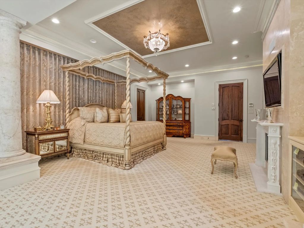 The Home in Charlotte is an impressive Mediterranean estate with breathtaking architectural details, now available for sale. This home located at 16460 Marvin Rd, Charlotte, North Carolina