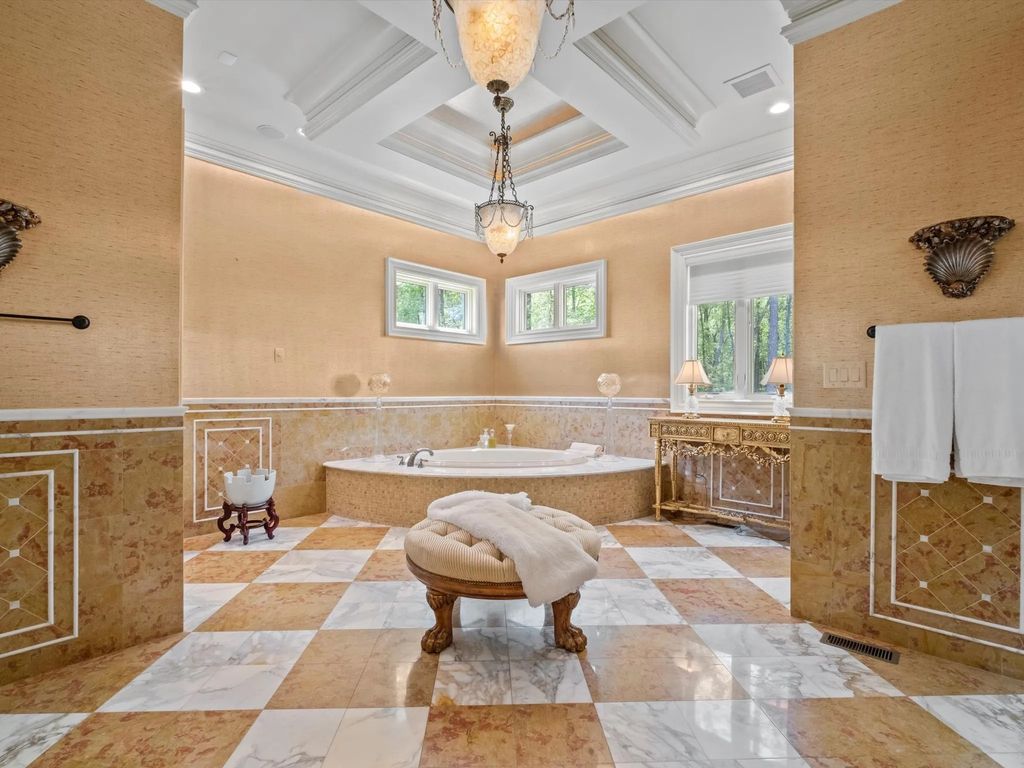 The Home in Charlotte is an impressive Mediterranean estate with breathtaking architectural details, now available for sale. This home located at 16460 Marvin Rd, Charlotte, North Carolina