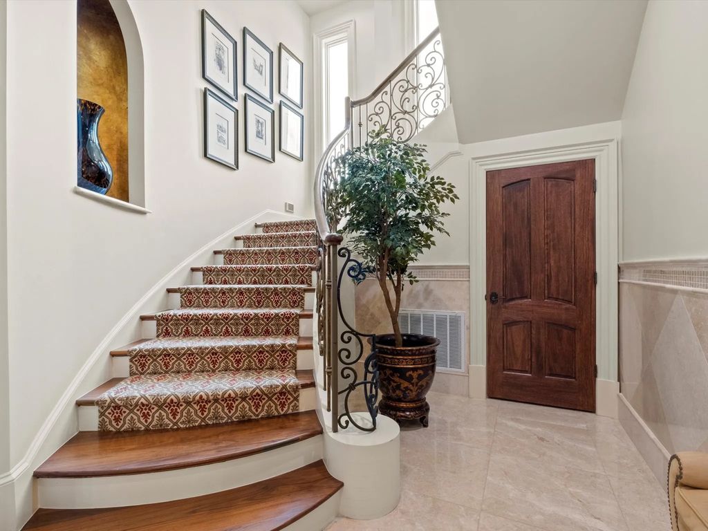 The Home in Charlotte is an impressive Mediterranean estate with breathtaking architectural details, now available for sale. This home located at 16460 Marvin Rd, Charlotte, North Carolina