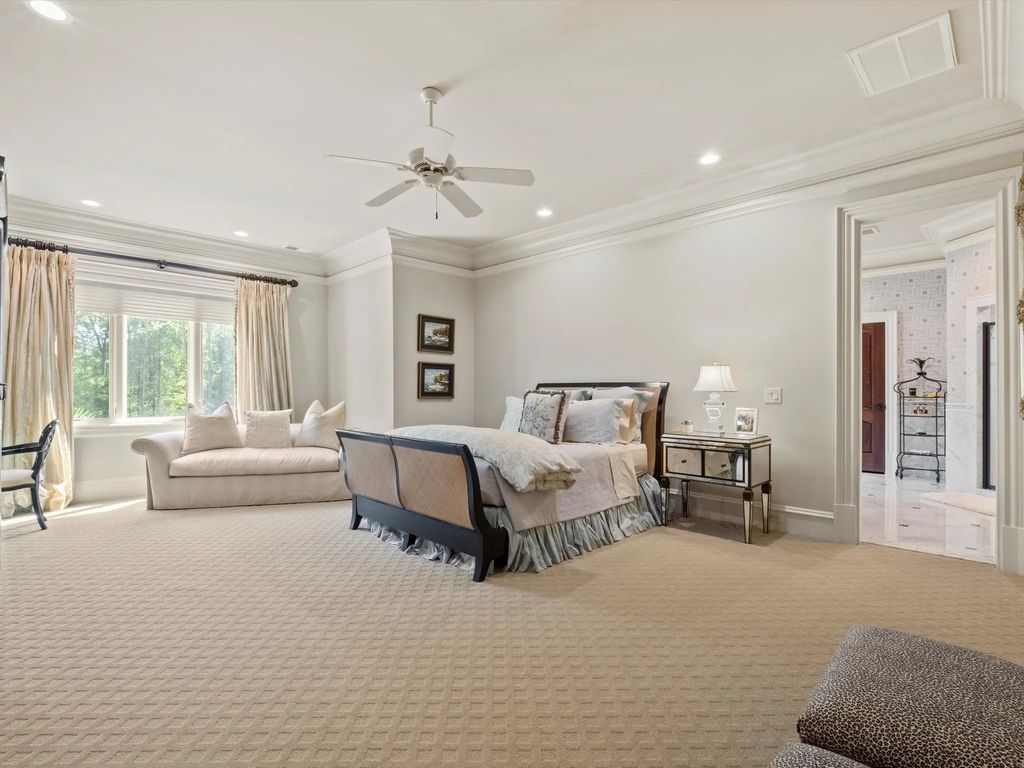 The Home in Charlotte is an impressive Mediterranean estate with breathtaking architectural details, now available for sale. This home located at 16460 Marvin Rd, Charlotte, North Carolina